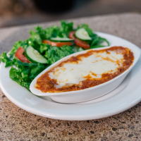 LASAGNA CON ENSALADA
