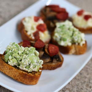 Bruschettas mixtas