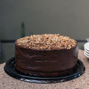 Pastel de chocolate para 10 a 12 personas