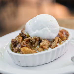 Postre de manzana